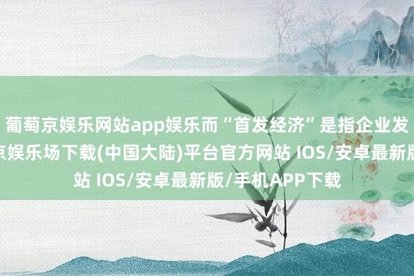 葡萄京娱乐网站app娱乐而“首发经济”是指企业发布新址品-葡萄京娱乐场下载(中国大陆)平台官方网站 IOS/安卓最新版/手机APP下载