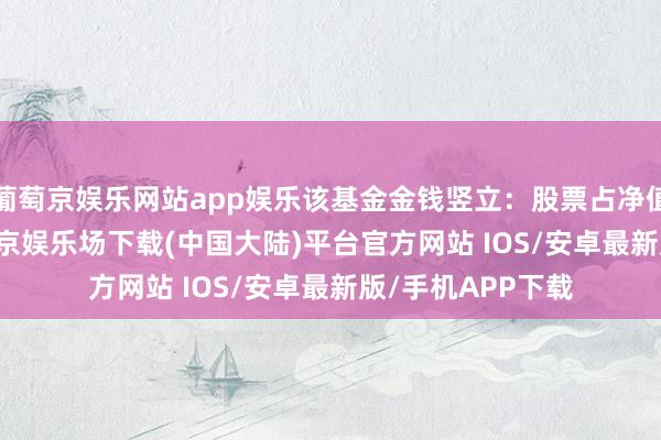 葡萄京娱乐网站app娱乐该基金金钱竖立：股票占净值比94.67%-葡萄京娱乐场下载(中国大陆)平台官方网站 IOS/安卓最新版/手机APP下载