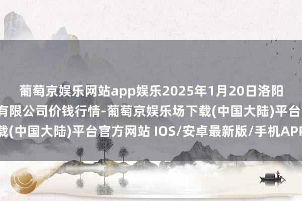 葡萄京娱乐网站app娱乐2025年1月20日洛阳宏进农副家具批发市集有限公司价钱行情-葡萄京娱乐场下载(中国大陆)平台官方网站 IOS/安卓最新版/手机APP下载