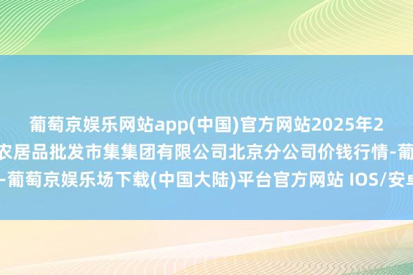 葡萄京娱乐网站app(中国)官方网站2025年2月28日北京顺鑫石门海外农居品批发市集集团有限公司北京分公司价钱行情-葡萄京娱乐场下载(中国大陆)平台官方网站 IOS/安卓最新版/手机APP下载